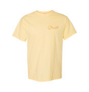 Strewth Signature Short Sleeve Tee Lemon - Strewth Clothing