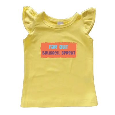 Far Out Brussell Sprout Short Sleeve Tshirt - Strewth Clothing